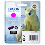 Epson T2613 (26) Cartuccia d'inchiostro originale magenta - C13T26134012