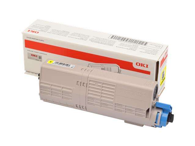 OKI C532DN/C542DN/MC573DN/MC563DN Cartuccia toner originale giallo - 46490401 OKI C532DN/C542DN/MC573DN/MC563DN Cartuccia toner originale giallo - 46490401