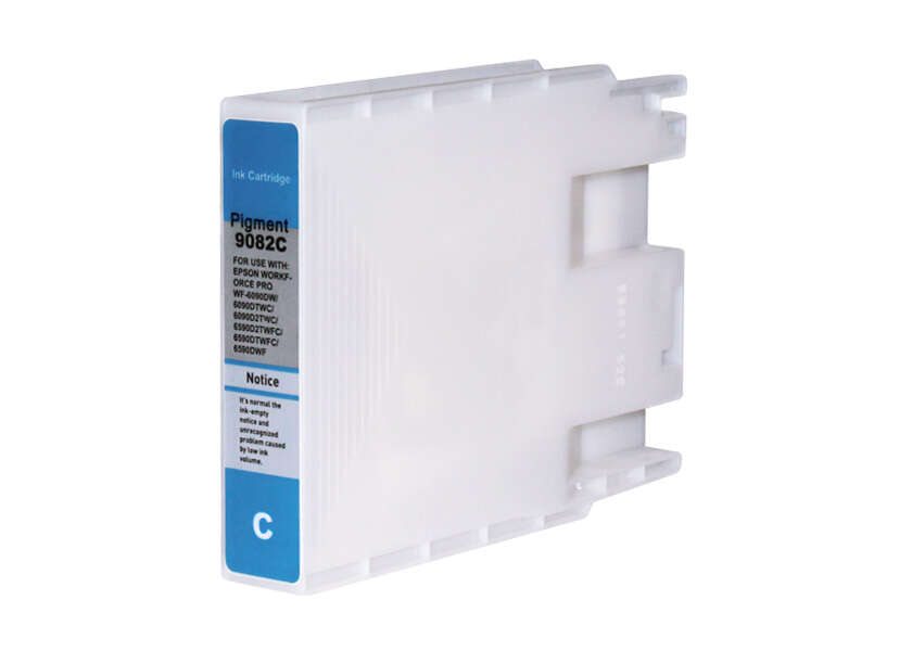 Epson T9082 Ciano Cartuccia d'inchiostro pigmentato generica - Sostituisce C13T908240 Epson T9082 Ciano Cartuccia d'inchiostro pigmentato generica - Sostituisce C13T908240