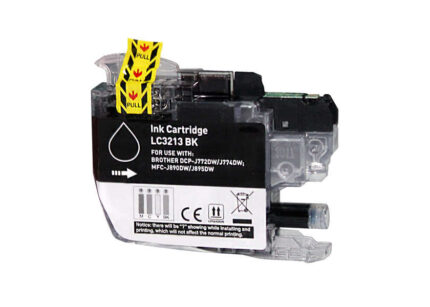 Brother LC3213/LC3211 Nero Cartuccia d'inchiostro generica - Sostituisce LC3213BK/LC3211BK