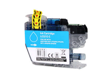 Brother LC3213/LC3211 Ciano Cartuccia d'inchiostro generica - Sostituisce LC3213C/LC3211C