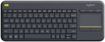 Logitech K400 Plus Tastiera wireless con touchpad - PC