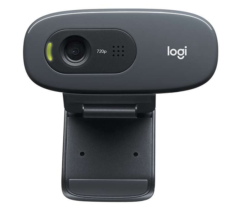 Logitech C270 Webcam HD 720p - 3Mpx - USB 2.0 - Microfono integrato - Angolo di visione 60º - Messa a fuoco fissa - Cavo da 1 Logitech C270 Webcam HD 720p - 3Mpx - USB 2.0 - Microfono integrato - Angolo di visione 60º - Messa a fuoco fissa - Cavo da 1
