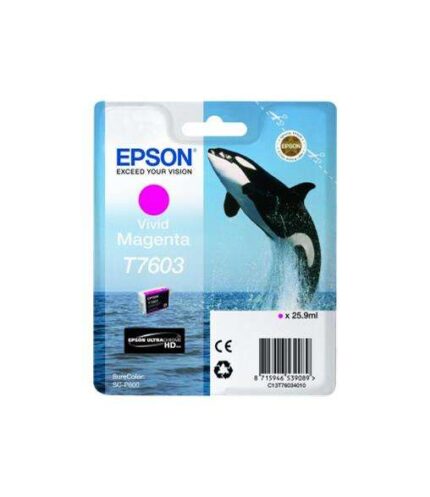 Cartuccia d'inchiostro originale Epson T7603 Magenta - C13T76034010