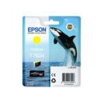 Epson T7604 Cartuccia d'inchiostro giallo originale - C13T76044010