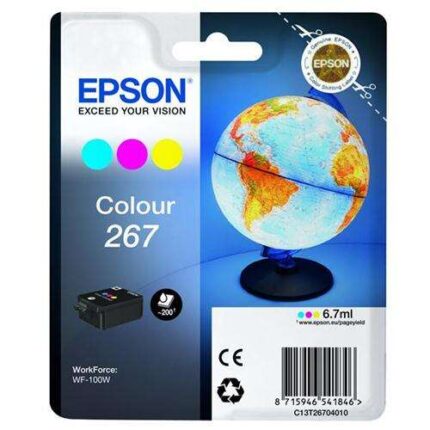 Cartuccia d'inchiostro originale Epson T267 a colori - C13T26704010