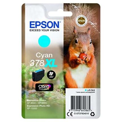 Epson 378XL Ciano Cartuccia d'inchiostro originale - C13T37924010