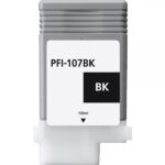 Canon PFI107 Nero Cartuccia d'inchiostro generica - Sostituisce PFI107BK/6705B001