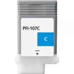 Canon PFI107 Ciano Cartuccia d'inchiostro generica - Sostituisce PFI107C/6706B001