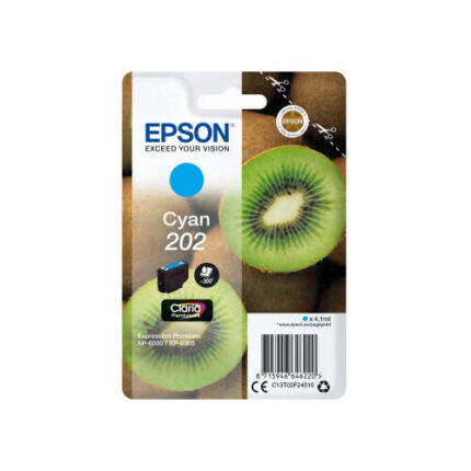 Cartuccia d'inchiostro originale Epson 202 Ciano - C13T02F24010