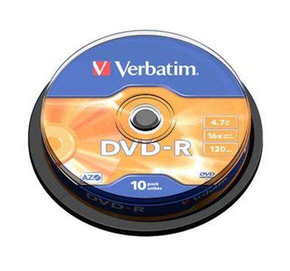 Verbatim DVD-R 16x 4 Verbatim DVD-R 16x 4