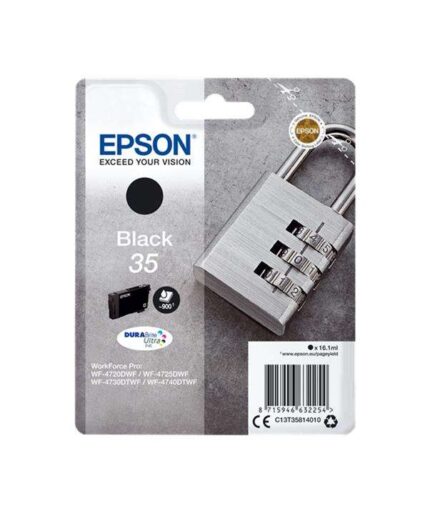 Epson T3581 (35) Nero Cartuccia d'inchiostro originale - C13T35814010