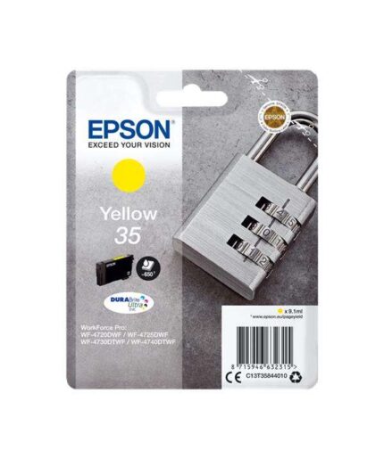 Epson T3584 (35) Giallo Cartuccia d'inchiostro originale - C13T35844010