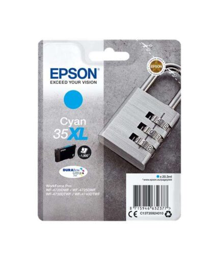 Epson T3592 (35XL) Ciano Cartuccia d'inchiostro originale - C13T35924010