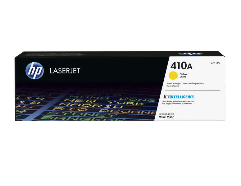 HP CF412A Cartuccia toner originale giallo - 410A HP CF412A Cartuccia toner originale giallo - 410A