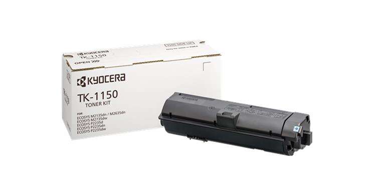 Kyocera TK1150 Nero Cartuccia toner originale - 1T02RV0NL0 Kyocera TK1150 Nero Cartuccia toner originale - 1T02RV0NL0