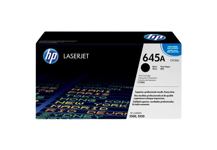 HP C9730A Nero Cartuccia toner originale - 645A HP C9730A Nero Cartuccia toner originale - 645A