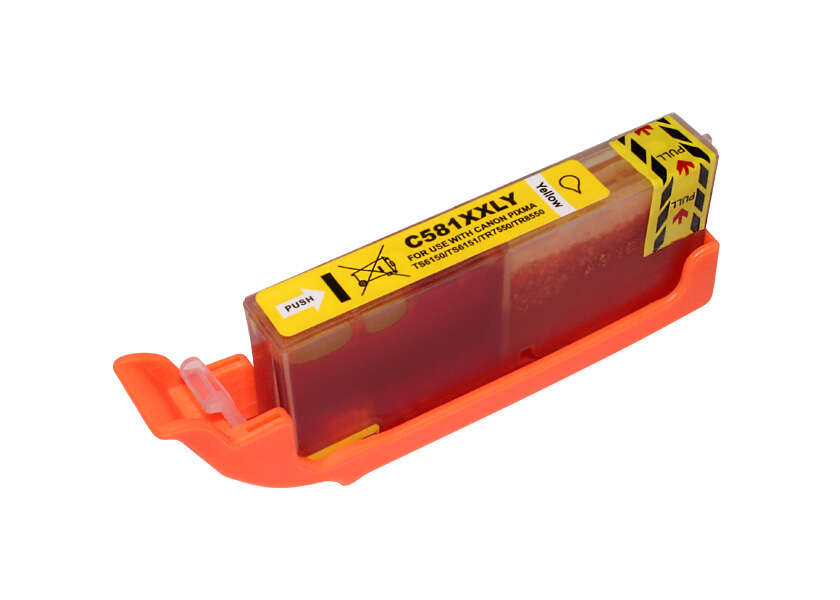 Canon CLI581XXL Giallo Cartuccia d'inchiostro generica - Sostituisce 1997C001/2105C001/2051C001 Canon CLI581XXL Giallo Cartuccia d'inchiostro generica - Sostituisce 1997C001/2105C001/2051C001