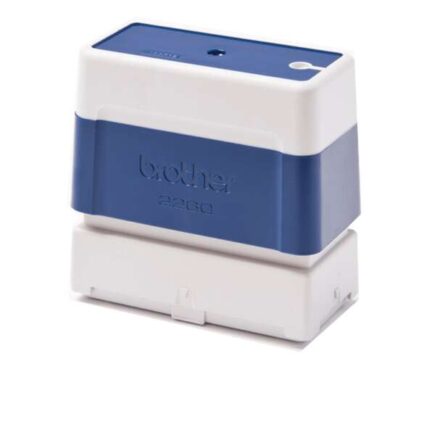 Brother PR2260E6P Confezione da 6 supporti per timbri originali - 22x60 mm - Colore blu