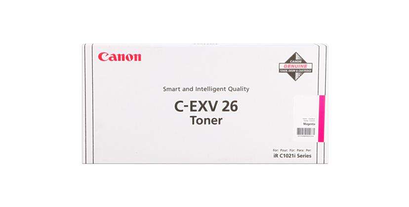 Cartuccia toner originale Canon CEXV26 Magenta - 1658B006 Cartuccia toner originale Canon CEXV26 Magenta - 1658B006