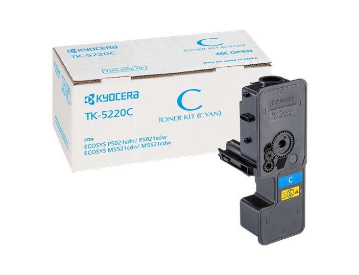 Kyocera TK5220 Ciano Cartuccia toner originale - Sostituisce 1T02R9CNL1/TK5220C Kyocera TK5220 Ciano Cartuccia toner originale - Sostituisce 1T02R9CNL1/TK5220C