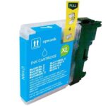 Brother LC980XL/LC1100XL/LC985XL Ciano Cartuccia d'inchiostro generica - Sostituisce LC980C/LC1100C/LC985C