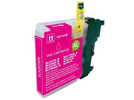 Brother LC980XL/LC1100XL/LC985XL Cartuccia d'inchiostro magenta generica - Sostituisce LC980M/LC1100M/LC985M