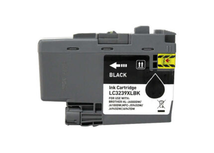 Brother LC3239XL Nero Cartuccia d'inchiostro pigmentato generica - Sostituisce LC3239XLBK