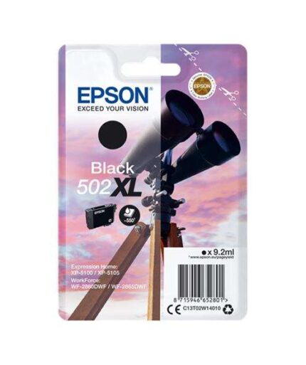 Epson 502XL Nero Cartuccia d'inchiostro originale - C13T02W14010