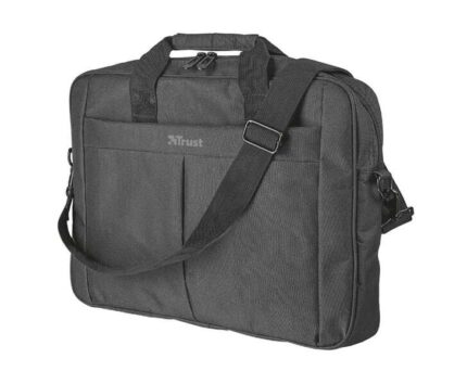 Trust Primo Custodia per laptop fino a 16" - Tasca esterna - 2 scomparti interni - Tracolla - Colore nero