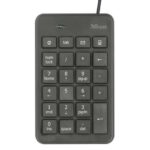 Trust Xalas Tastiera numerica USB - Ultra sottile - 23 tasti a profilo ribassato - Cavo da 1