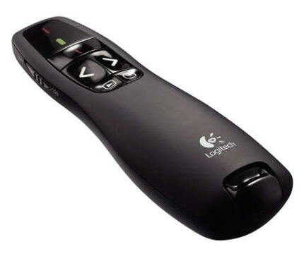 Logitech R400 Presentatore laser wireless - Raggio d'azione 15 m - Colore nero