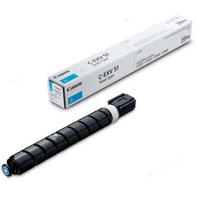 Cartuccia toner originale Canon CEXV51 ciano - 0482C002