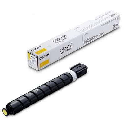 Canon CEXV51 Giallo Cartuccia toner originale - 0484C002