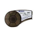 Brady M21-750-595-BL Nastro per etichette originale in vinile - Testo bianco su sfondo blu - Larghezza 19