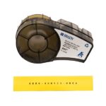 Brady M21-375-C-342-YL Nastro per etichette originale termoretraibile PermaSleeve - Testo nero su sfondo giallo - Larghezza 16