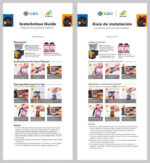 G&G HP 304XL Color Pack de 3 Cartuchos de Tinta Remanufacturados - Eco Saver - Muestra Nivel de Tinta - Reemplaza N9K07AE/N9K05AE/B7RT9AE/B7RT6AE - immagine 2