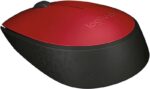 Logitech M171 Mouse wireless 1000 dpi - 3 pulsanti - Utilizzo ambidestro - Colore rosso - immagine 2
