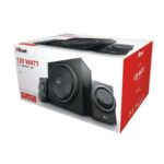 Trust Yuri Sistema di altoparlanti 2.1 120 W - Subwoofer 30 W - Controllo dei bassi - Cavo da 1,50 m - Colore nero - immagine 5
