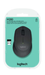 Logitech M280 Mouse wireless 1000 dpi - 3 pulsanti - Per destrimani - Colore nero - immagine 4