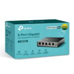 Switch Easy Smart TP-Link a 5 porte Gigabit - Plug & Play - Involucro metallico - Riduce il consumo energetico - immagine 3