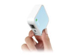 Router wireless Nano N 300Mbps TP-Link - 1 EP ETH - 1 EP Micro USB - Antenna interna - Colore bianco/blu - immagine 4