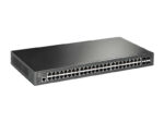 Switch JetStream TP-Link gestibile Gigabit L2 - 48 porte con 4 slot SFP - immagine 2