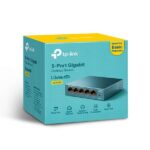 Switch da tavolo TP-Link - 5 porte 10/100/1000 Mbps - Tecnologia verde - Controllo del flusso - Plug & Play - immagine 5