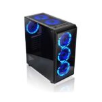 L-Link Avatar Case ATX - Vetro temperato - 2x SSD/HDD 3,5" - 3x SSD/HDD 2,50" - 6 ventole LED incluse - USB 3.0,  USB 2.0 - immagine 5