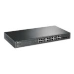 TP-Link Omada Switch Smart Gigabit JetStream - 24 porte PoE+ - 4 slot SFP - Montaggio su rack - immagine 2