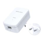Mercusys MP500 Adattatore Powerline - 1000Mbps - Portata 300m - Gigabit Ethernet - Confezione da 2 - immagine 2