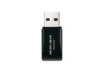 Mercusys N300 Mini adattatore wireless USB 2.0 - Fino a 300Mbps - Colore nero - immagine 2