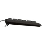 Trust TK150 Tastiera USB - Tasti silenziosi - 104 tasti - Cavo da 1,80 m - Colore nero - immagine 4