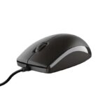 Trust TKM250 Pack USB Tastiera 104 tasti + Mouse 3 pulsanti - Tasti silenziosi - Resistente agli schizzi - Utilizzo ambidestro - Cavo da 1,80 m - Colore nero - immagine 3